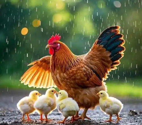 Healthy poultry raised with quality phosphate nutrition
