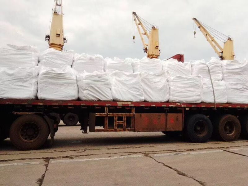 MCP 22% jumbo bags on truck at the port